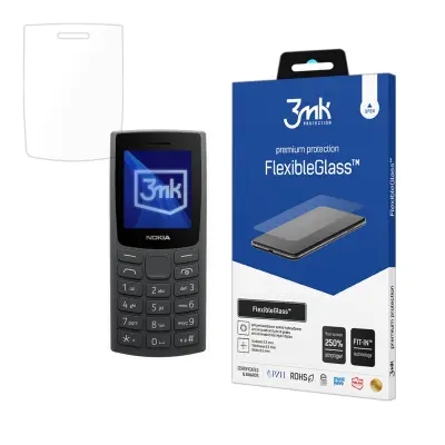 3MK PROTECTION FLEXIBLEGLASS ZAŠČITNO STEKLO ZA NOKIA 105 2023 PROTI RAZTRGANJU