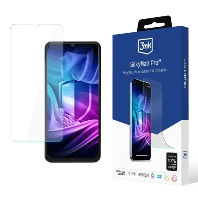 3MK SILKY MATT PRO ZA DOOGEE N55 PLUS KALJENO STEKLO ZAŠČITA ZASLON VISOKA