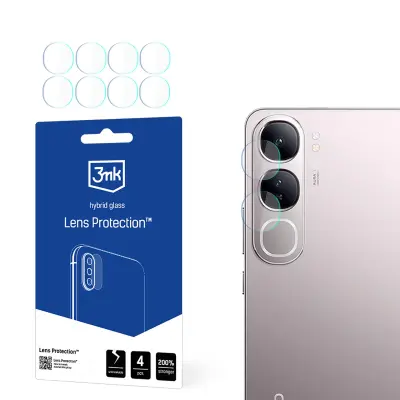 3MK ZAŠČITA ZA LEČE IZ KALJENEGA STEKLA ZA VIVO V40 LITE 5G Z ZAŠČITO ZA LEČE