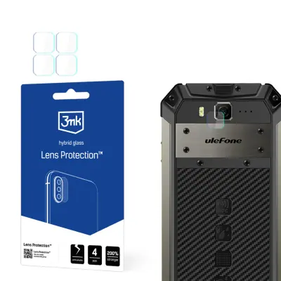 3MK ZAŠČITA LEČ ZA ULEFONE ARMOR 20WT KALJENO STEKLO ZAŠČITA ZA