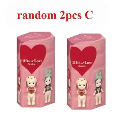Blind Box Figure Angel Hippers Animals Velikonočna serija Anime figure Okraski Punčke Božično darilo Namizni okraski