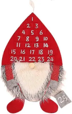 Holibanna adventni koledar Odštevanje do stenskega visečega koledarja Red