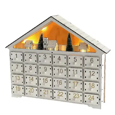 Za božično koledarsko dekoracijo Odštevalni koledar Diy odrasle otroke