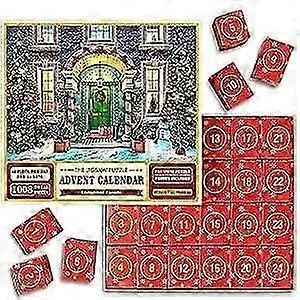 Puzzle adventni koledar | Adventni koledar 2023 | 24 dni božično presenečenje