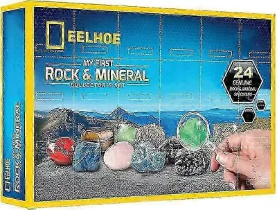 Kristalni adventni koledar 2022 Art koledar, kamen, kamnine, minerali Fosili Adventni koledar Hr
