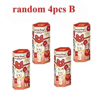 Blind Box Figure Angel Hippers Animals Velikonočna serija Anime figure Okraski Punčke Božično darilo Namizni okraski