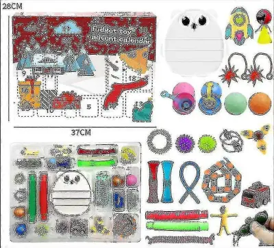 Božični adventni koledar Darilo Fidget Toys Stress Relief Fidget Toy Blind Box Kids A