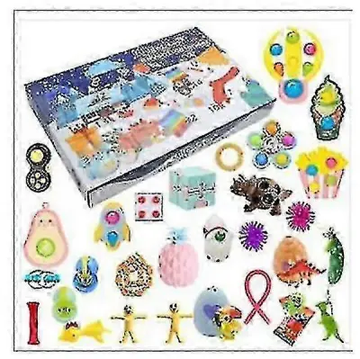 Božični adventni koledar Darilo Fidget Toys Stress Relief Fidget Toy Blind Box Kids