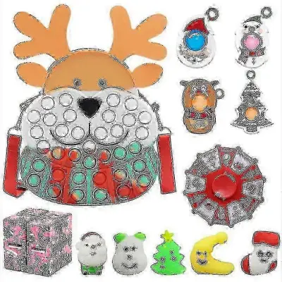 Božični adventni koledar Darilo Fidget Toys Stress Relief Fidget Toy Blind Box Kids