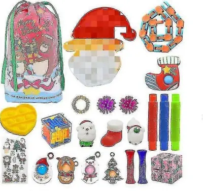 Božični adventni koledar Darilo Fidget Toys Stress Relief Fidget Toy Blind Box Kids