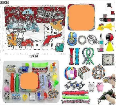 Božični adventni koledar Darilo Fidget Toys Stress Relief Fidget Toy Blind Box Kids