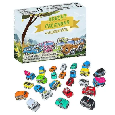 Boy Božični adventni koledar Darilna trgovina Tovornjak Patrulja Vagon Igrače Blind Box Kids