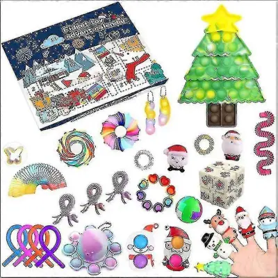 Božični adventni koledar Darilo Fidget Toys Stress Relief Fidget Toy Blind Box Kids