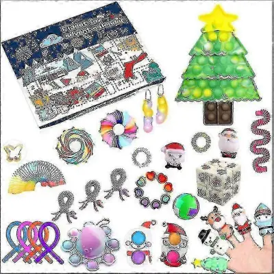Darilo za božični adventni koledar Fidget Toys Stress Relief Fidget Toy Blind Box Kids_y