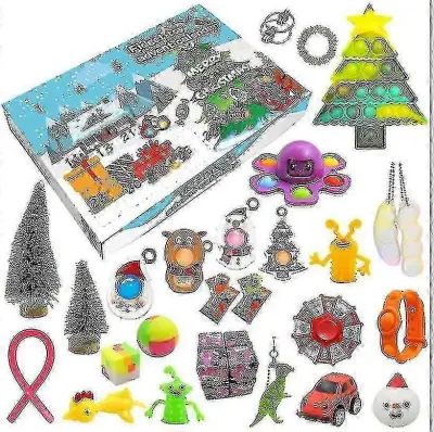 Darilo za božični adventni koledar Fidget Toys Stress Relief Fidget Toy Blind Box Kids_y