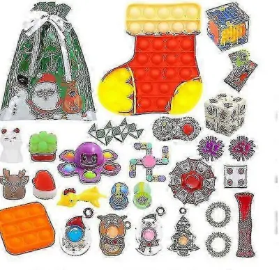 Božični adventni koledar Darilo Fidget Toys Stress Relief Fidget Toy Blind Box Kids