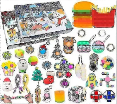 Darilo za božični adventni koledar Fidget Toys Stress Relief Fidget Toy Blind Box Kids_y