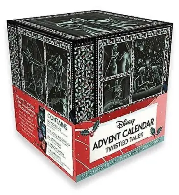 Disney Twisted Tales Adventni koledar Walta Disneyja, mehka knjiga