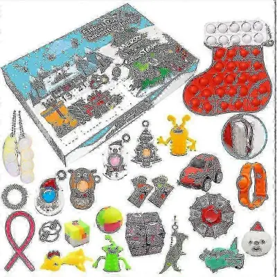 Božični adventni koledar Darilo Fidget Toys Stress Relief Fidget Toy Blind Box Kids