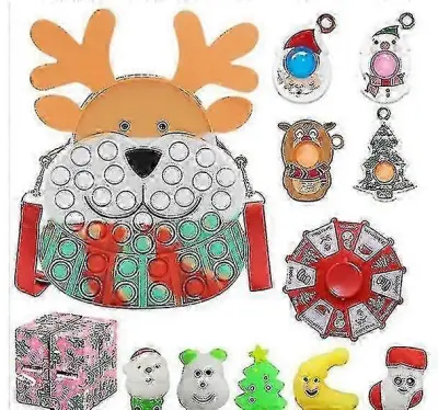 Božični adventni koledar Darilo Fidget Toys Stress Relief Fidget Toy Blind Box Kids