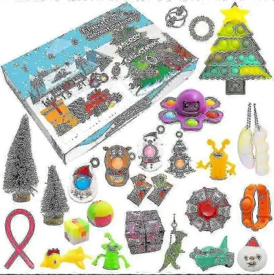 Darilo za božični adventni koledar Fidget Toys Stress Relief Fidget Toy Blind Box Kids_y