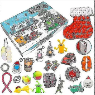 Darilo za božični adventni koledar Fidget Toys Stress Relief Fidget Toy Blind Box Kids_y