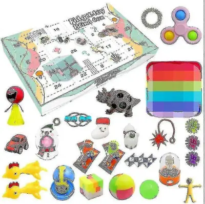 Božični adventni koledar Darilo Fidget Toys Stress Relief Fidget Toy Blind Box Kids