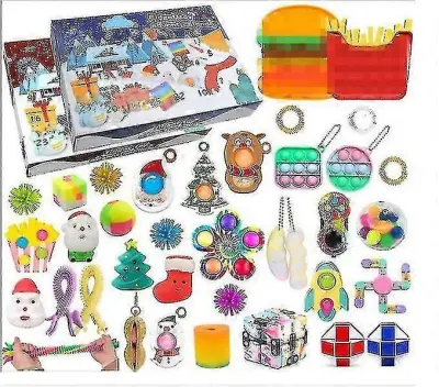 Božični adventni koledar Darilo Fidget Toys Stress Relief Fidget Toy Blind Box Kids