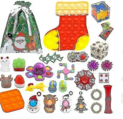 Božični adventni koledar Darilo Fidget Toys Stress Relief Fidget Toy Blind Box Kids