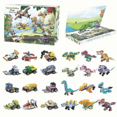 Božični odštevalnik dinozavrov Blind Box Adventni koledar TRex Set igrač za dinozavre