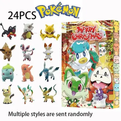 Božični adventni koledar Blind Box 24 Pok  mon Pok  mon Elves