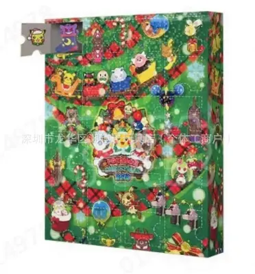 Božični adventni koledar Blind Box 24 Pok  mon Pok  mon Elves