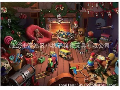 2025 Christmas Blind Box Odštevalni koledar Puzzle Božični adventni koledar Darilo Božično darilo