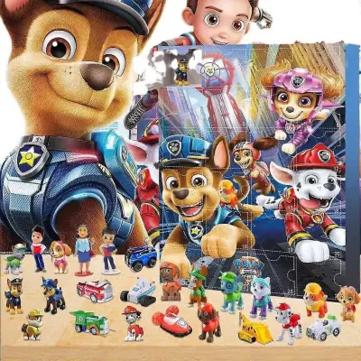 Božični adventni koledar Paw Toys Darilo za 24-dnevno odštevanje za otroke in odrasle