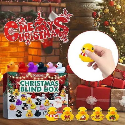 Božični adventni koledar Božično darilo dogodek Božični adventni koledar komplet igrač za noč čarovnic adventno darilo_1