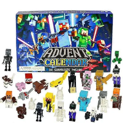 Noč čarovnic in božični glasbeni gradnik Blind Box s 24-dnevnim digitalnim odštevalnim koledarjem