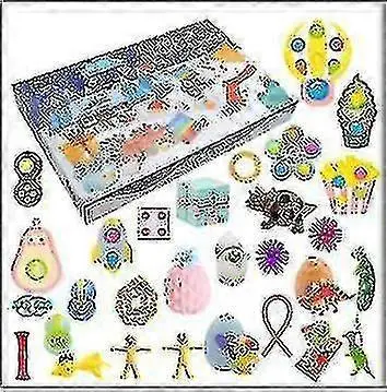 Darilo za božični adventni koledar Fidget Toys Stress Relief Fidget Toy Blind Box Kids_y