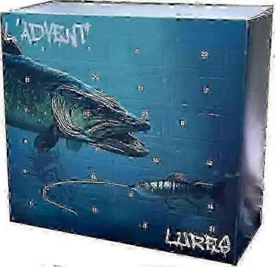 2025 LADVENTLURES 2024, ribiški adventni koledar, božična darila za ribiško vabo