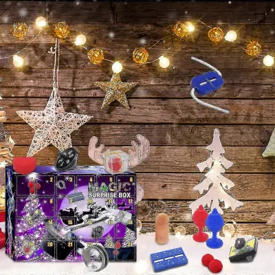 2025 Magic Blind Box Božično vzdušje Darilo Magic Prop Blind Box Čarobna igrača Zabavna slepa škatla