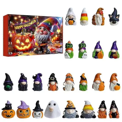 Gnome figure Odštevalnik koledar škratov lutke koledar darilna škatla darilo C