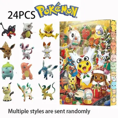 Božični adventni koledar Blind Box 24 Pok  mon Pok  mon Elves