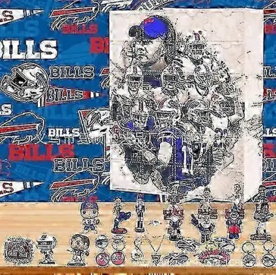 2025 božični adventni koledar Novo The Buffalo Bills koledar Buffalo Bills adventni koledar blind box