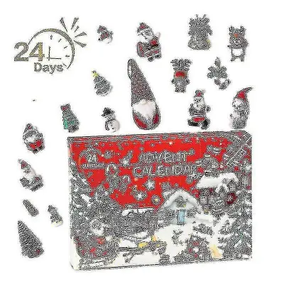 Adventni koledar Fidget Blind Box, 24-dnevne igrače, odštevanje do božičnega darila za otroke
