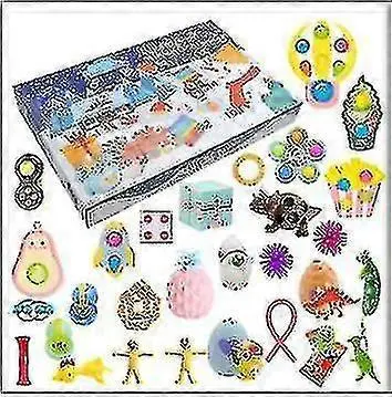 Božični adventni koledar Darilo Fidget Toys Stress Relief Fidget Toy Blind Box Kids