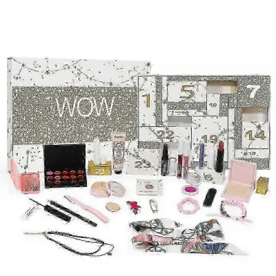 2025 Božični makeup adventni koledar 2024 Teen Girls Women Beauty Countdown Calendar, Trendy Stuff Uniqu