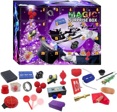 Božični adventni koledar Kids Magic Blind Box Xmas Countdown Surprises Fidget Igrača