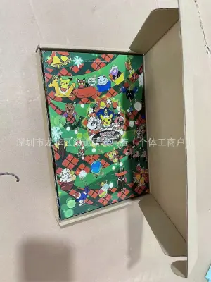 Božični adventni koledar Blind Box 24 Pok  mon Pok  mon Elves