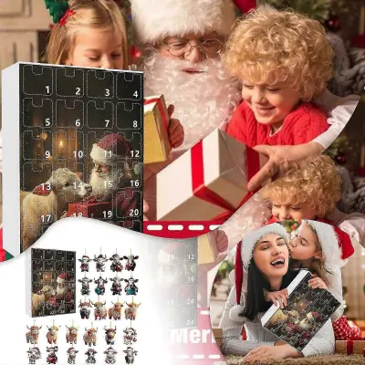 Božiček božično odštevanje darilni set
