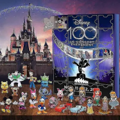 2025 Darilo Mickey Božični adventni koledar Igrača Mickey Minnie Blind Box Juguetes Advent Presenečenje Igrače Otroška darila