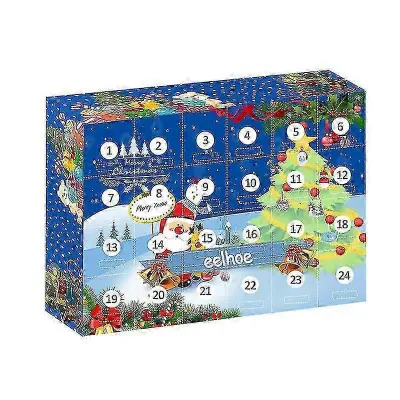 Božični koledar 24 obesek*dekompresijski božični odštevalni koledar Blind Box Set otroško božično darilo